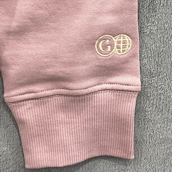Goodee x Kotn The Goodee Hoodie Sweatshirt Pullover Dusty Rose Mens Size M NWT - Picture 5 of 11